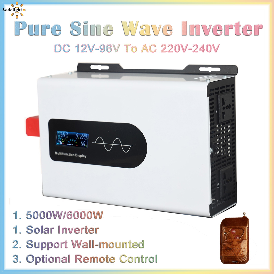 Pure Sine Wave Inverter 5000W 48V 220V - Inverter a onda sinusoidale pura 12v