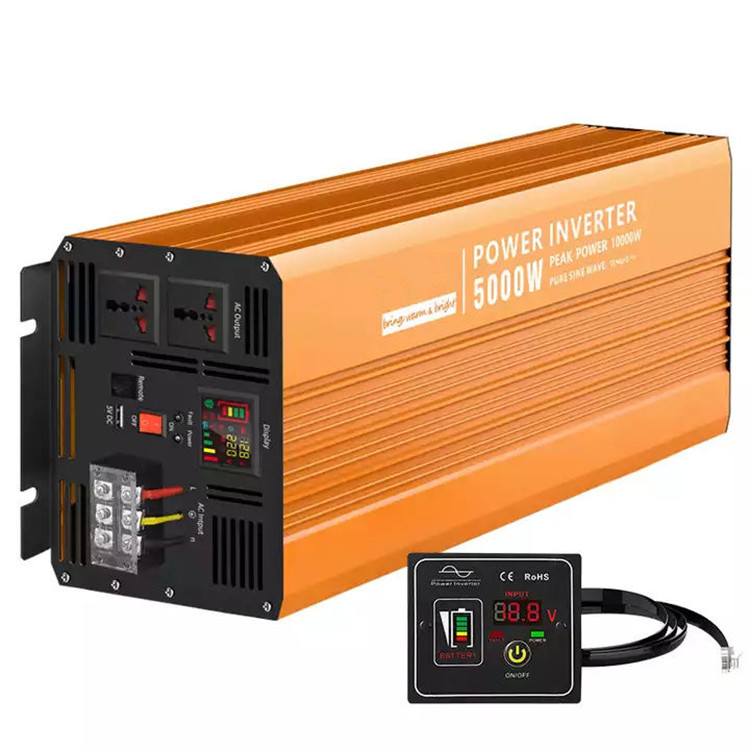 Inverter Solare a Onda Sinusoi - Pure Sine Wave Inverter 5000W 48V 220V recensione e prezzo
