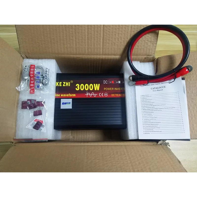 Inverter Solare a Onda Pura CH - Pure Sine Wave Inverter 5000W 48V 220V recensione e prezzo