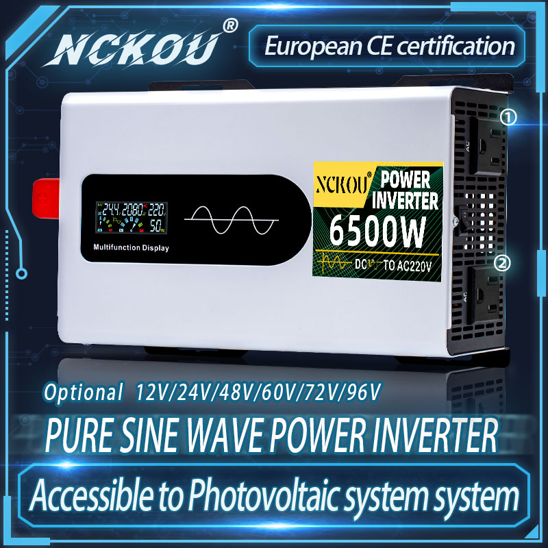 Inversor 12v 24v 48v 72v Para  - Pure Sine Wave Inverter 5000W 48V 220V recensione e prezzo